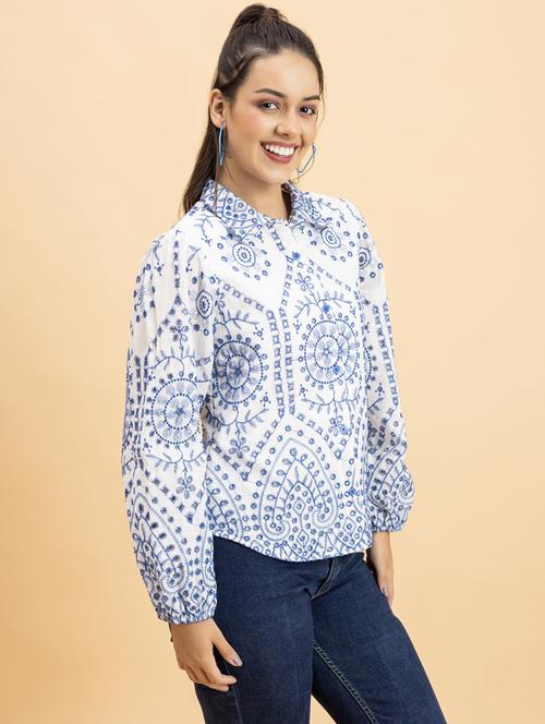 white cotton regular shirt - 21287283 -  Standard Image - 0