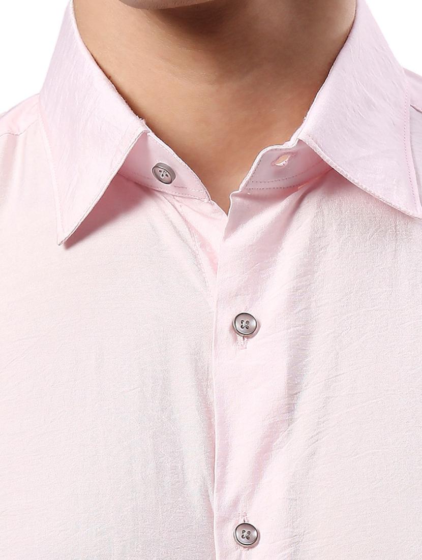 men solid cotton formal shirt - 21287449 - Standard Image - 4