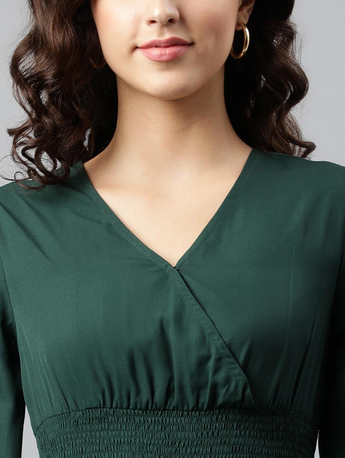 women solid tiered dress - 21287626 - Standard Image - 4