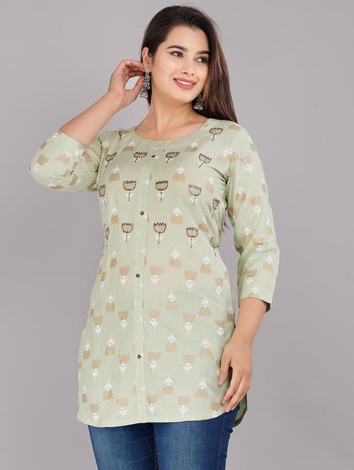 women neo mint viscose straight kurta - 21288827 -  Standard Image - 0