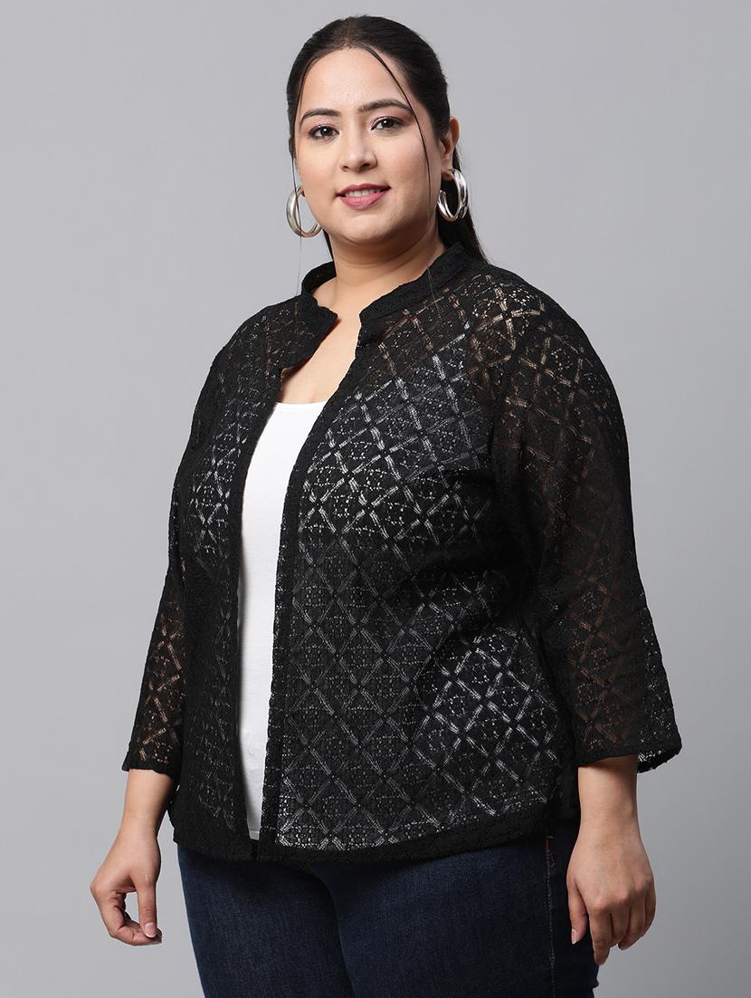 women self-designed regular shrug - 21290696 -  Standard Image - 1