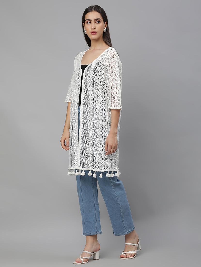 women self-designed regular shrug - 21290707 - Standard Image - 1