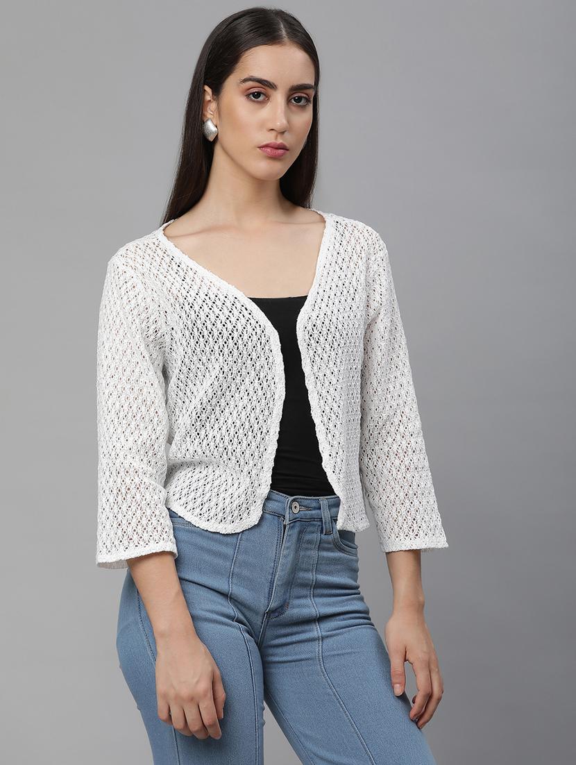 women self-designed regular shrug - 21290711 -  Standard Image - 1
