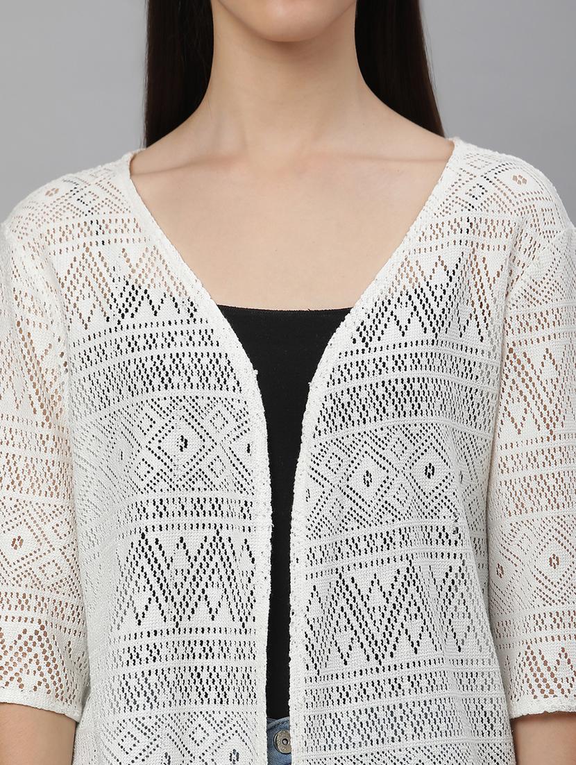 women self-designed regular shrug - 21290714 - Standard Image - 4