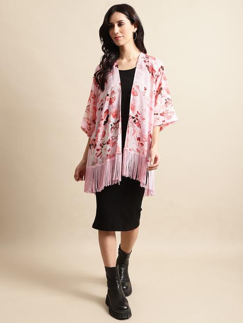 women floral printed regular shrug - 21290716 - Standard Image - 0