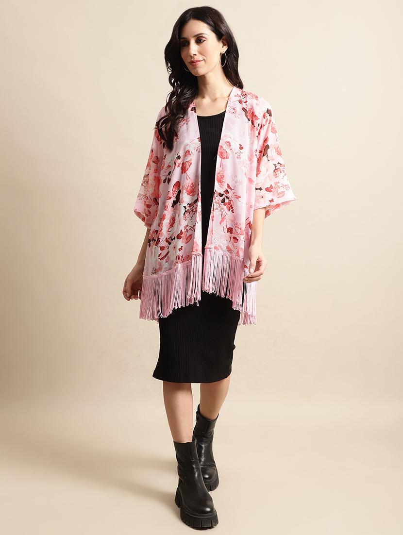 women floral printed regular shrug - 21290716 - Zoom Image - 0