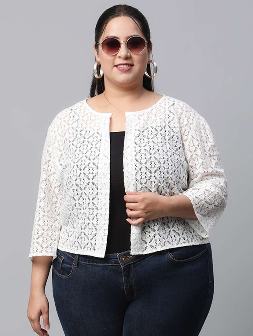 women self-designed regular shrug - 21290725 - Standard Image - 6