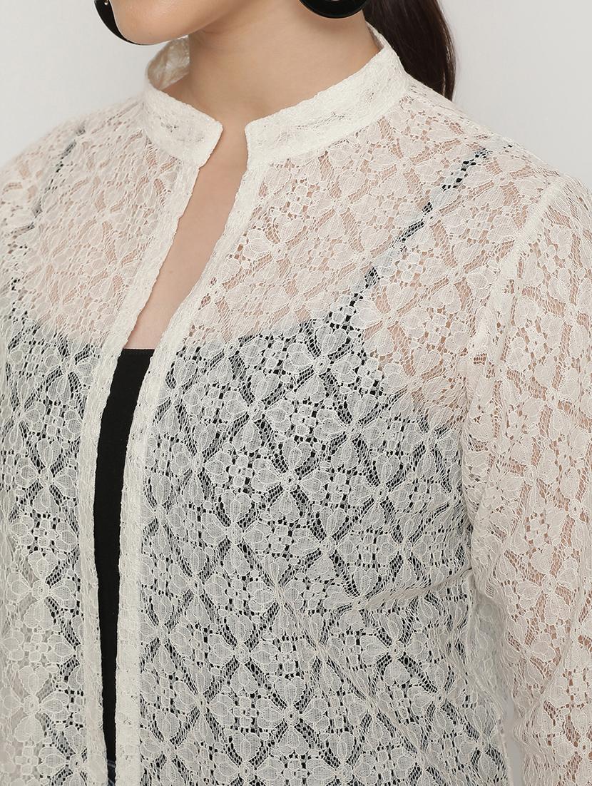women self-designed regular shrug - 21290738 - Standard Image - 4