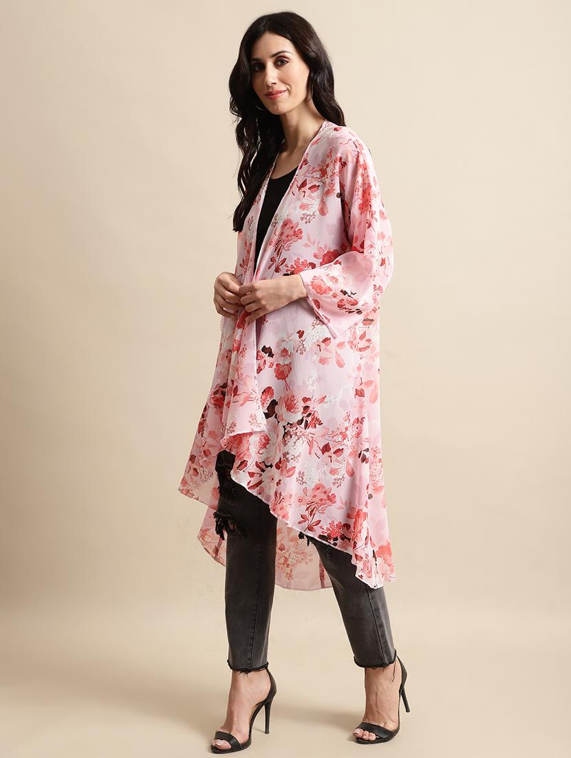 women floral printed regular shrug - 21290744 - Standard Image - 1