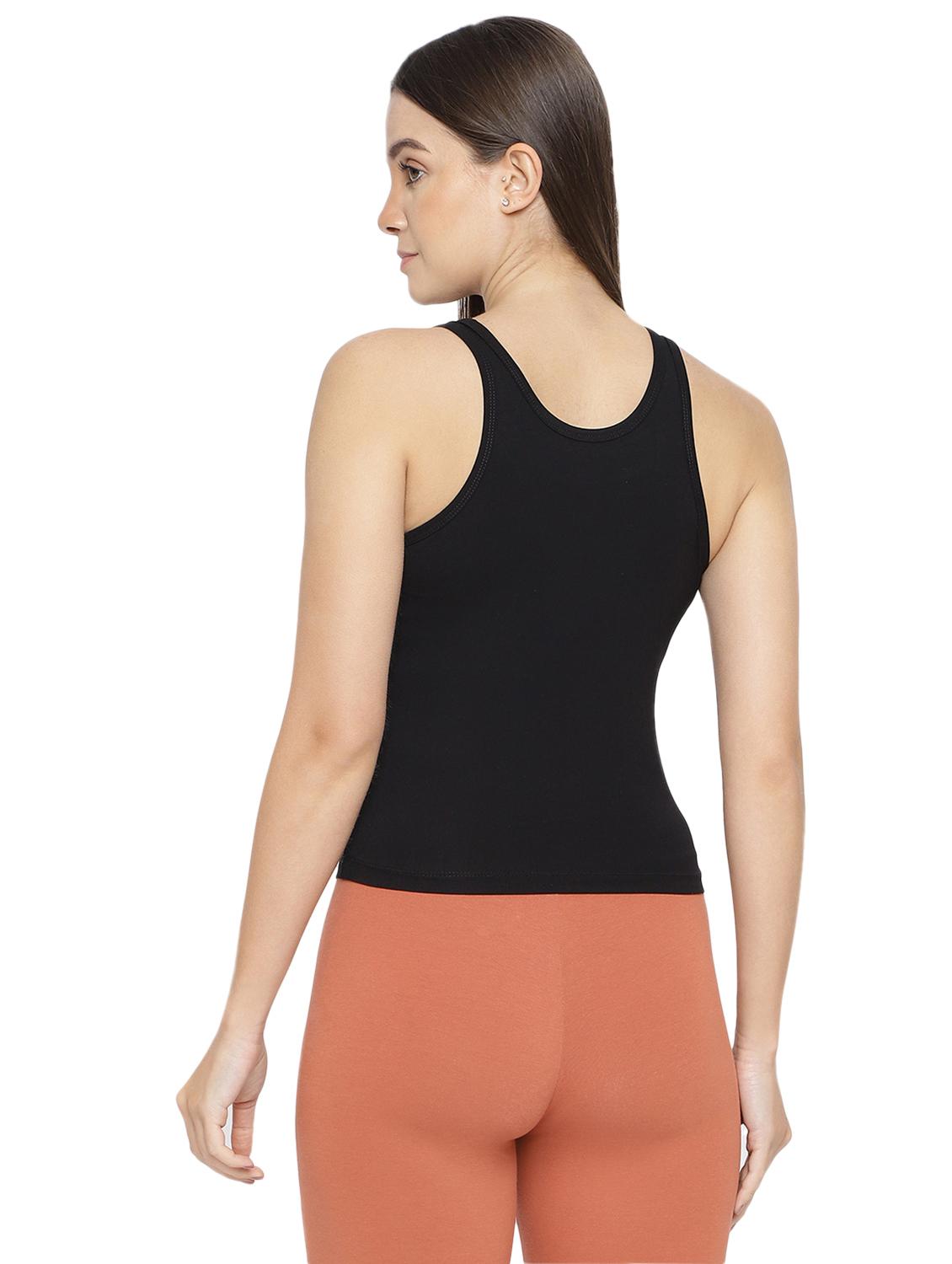 women pack of 4 solid camisoles - 21291633 - Standard Image - 6