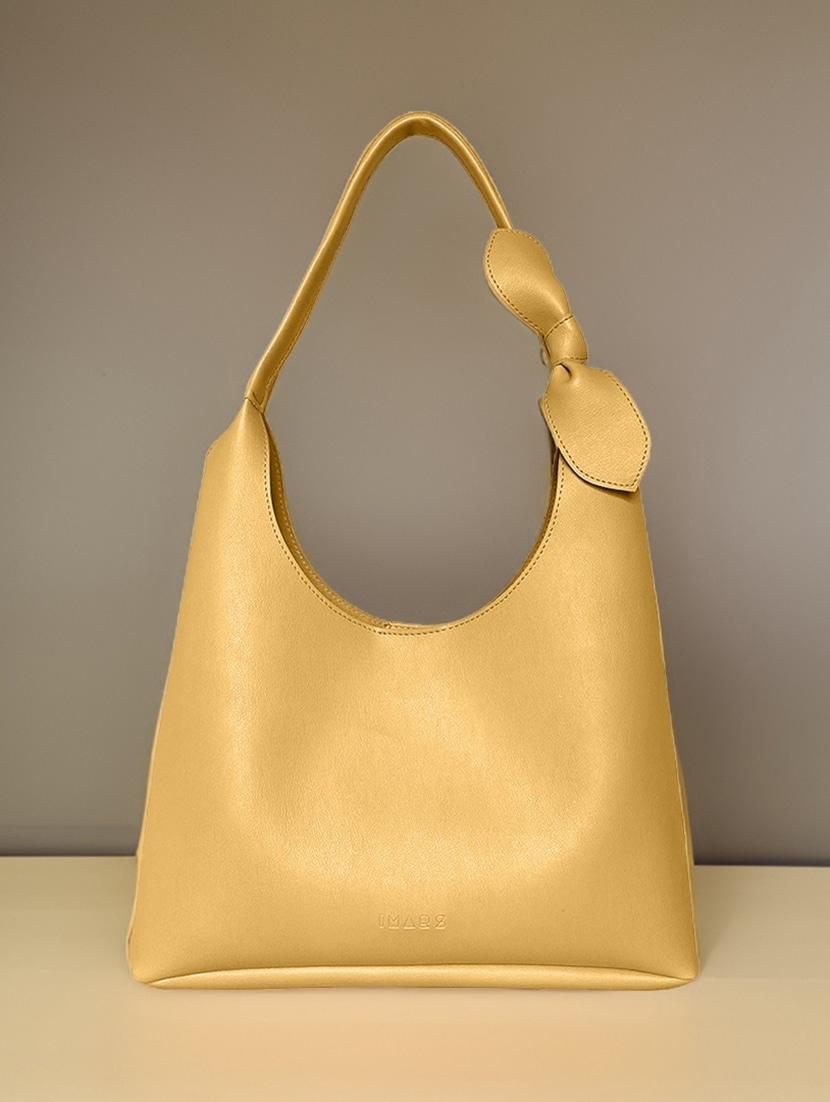 yellow leatherette handbag - 21292071 -  Zoom Image - 0