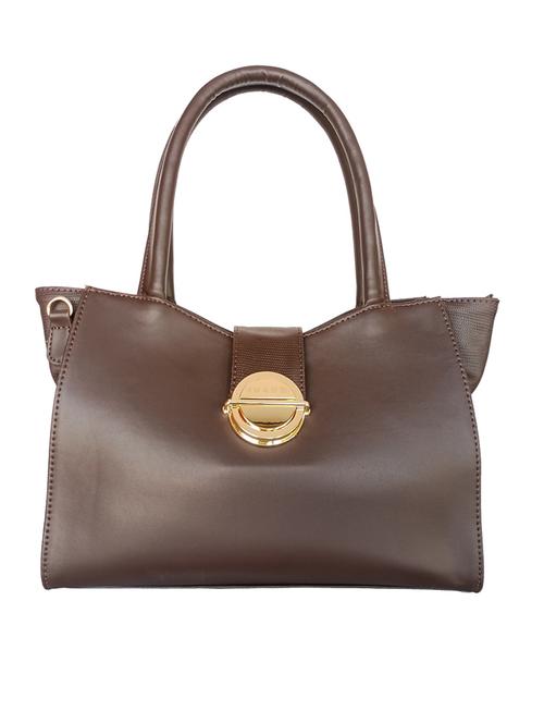 brown leatherette handbag - 21292082 -  Standard Image - 0
