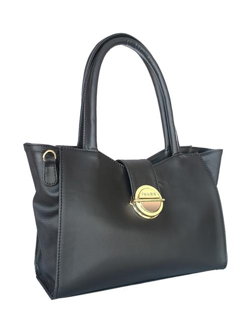black leatherette handbag - 21292083 -  Standard Image - 0