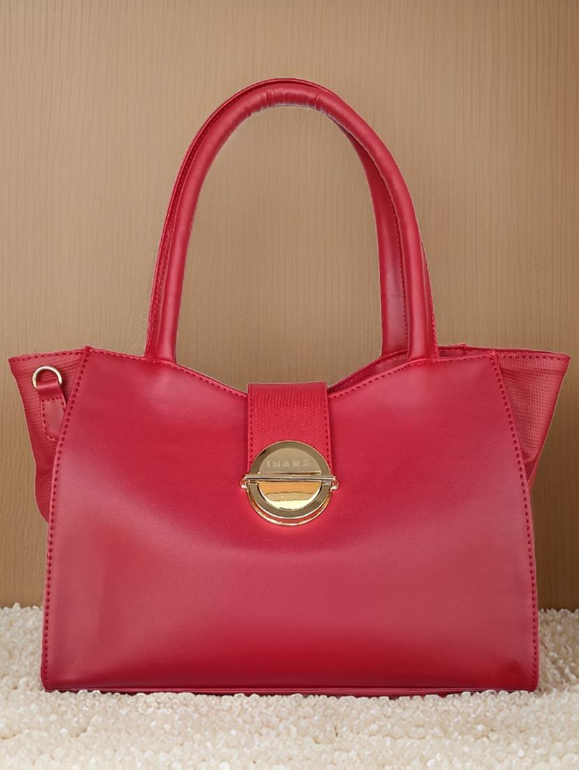 red leatherette handbag - 21292086 -  Zoom Image - 0