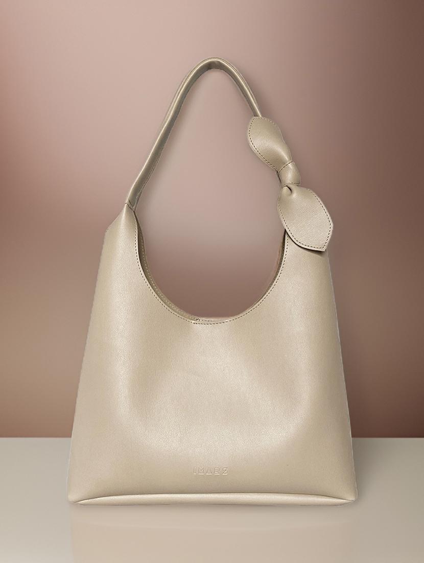 beige leatherette handbag - 21292096 -  Zoom Image - 0