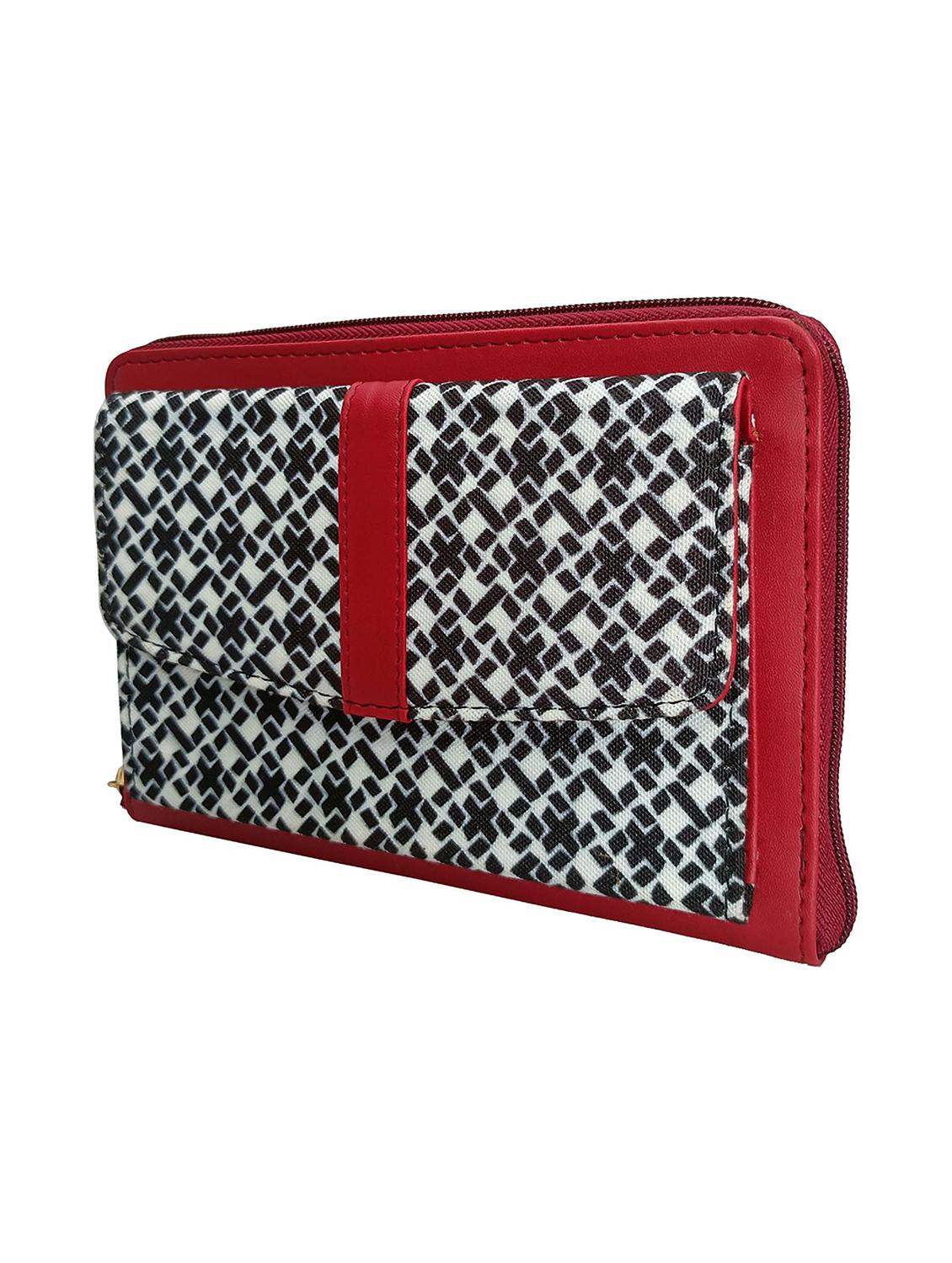 red leatherette wallet - 21292164 -  Zoom Image - 0