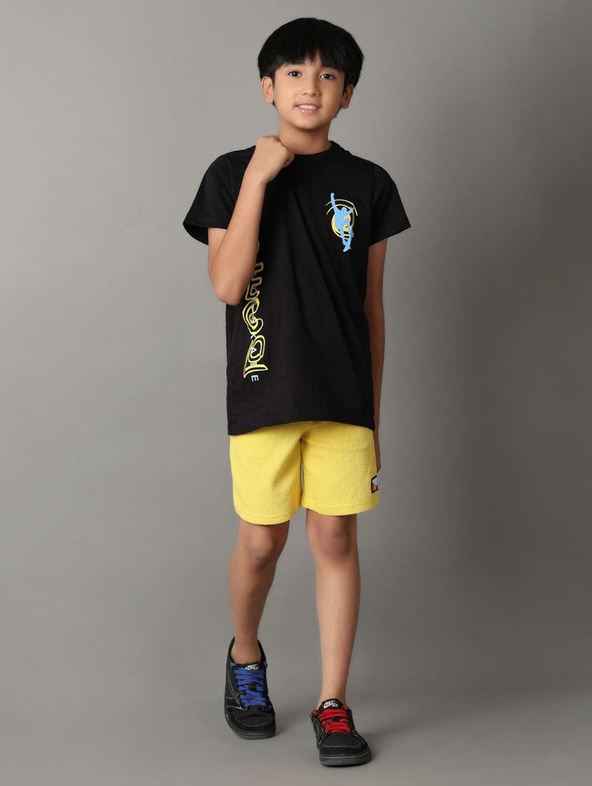 boys mid-rise solid three-fourth - 21292268 -  Standard Image - 4
