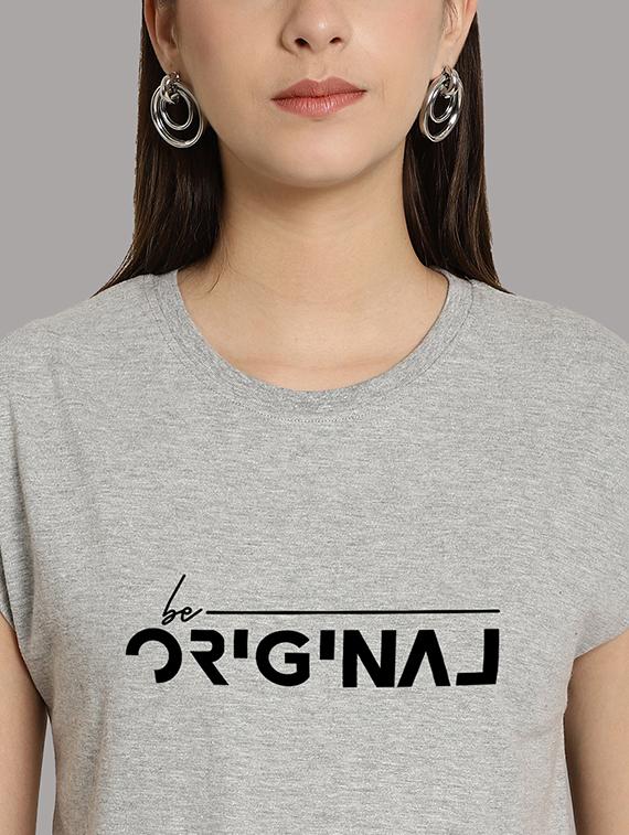 women printed round neck crop top - 21292483 - Standard Image - 6