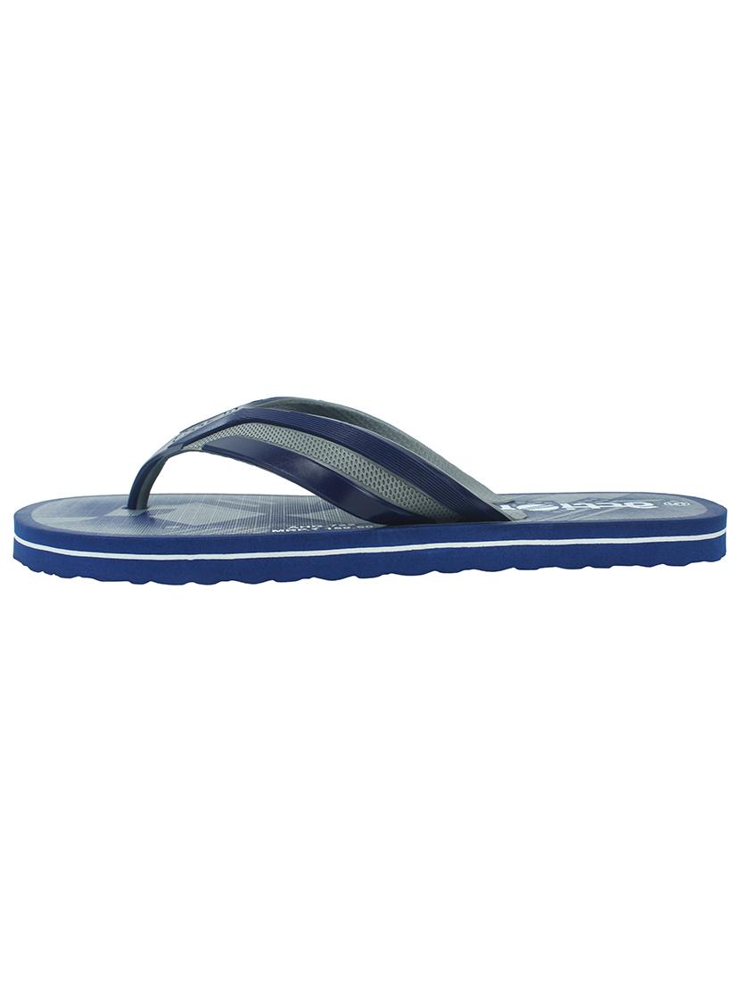 men blue slip on slipper - 21295167 - Standard Image - 1