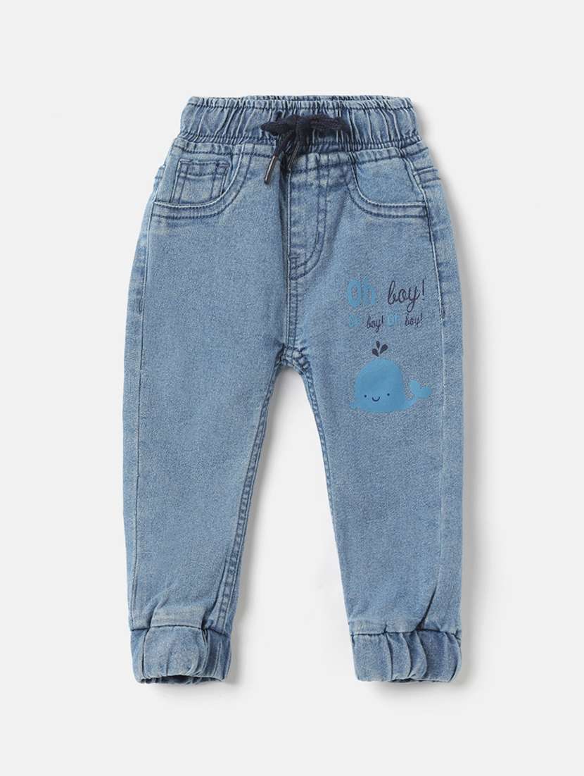 light blue denim plain jeans