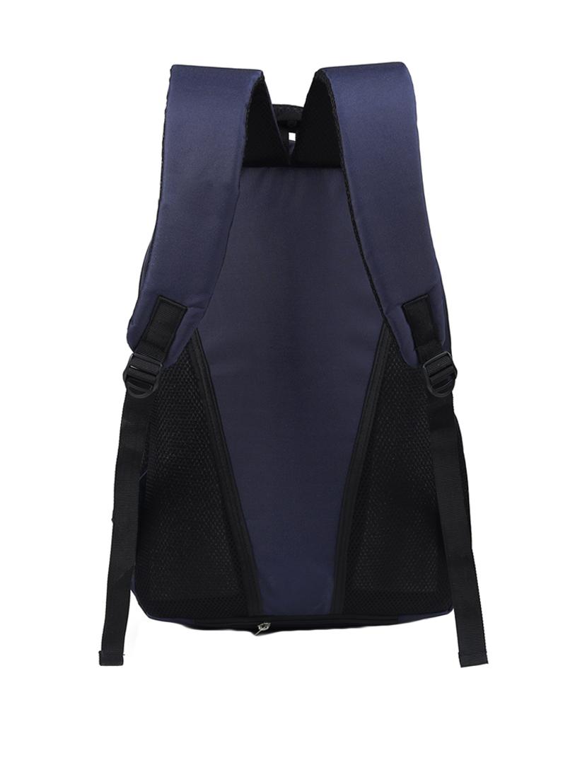 blue polyester regular backpack - 21300955 - Standard Image - 1