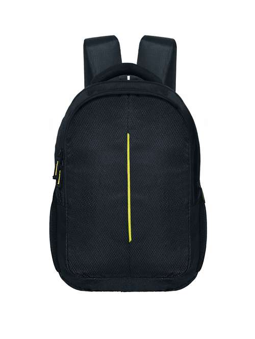 men solid laptop backpack - 21301154 - Standard Image - 0