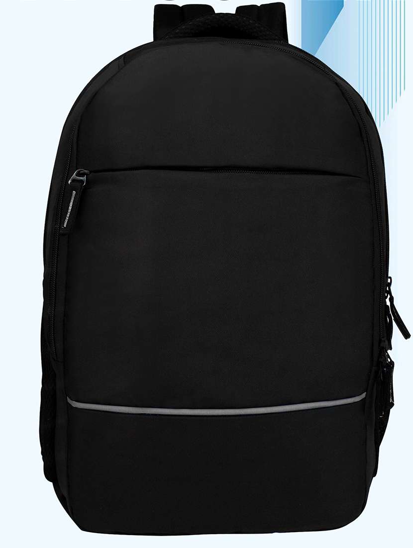men solid laptop backpack