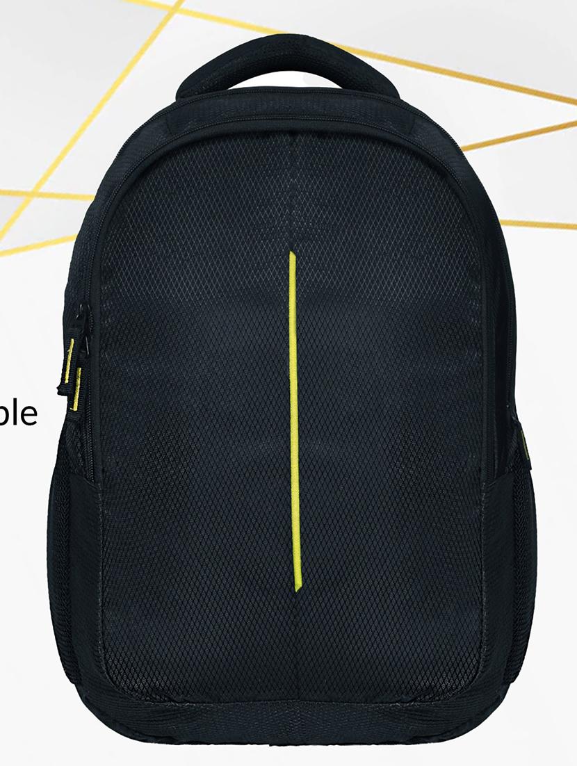 men solid laptop backpack - 21301181 - Zoom Image - 0
