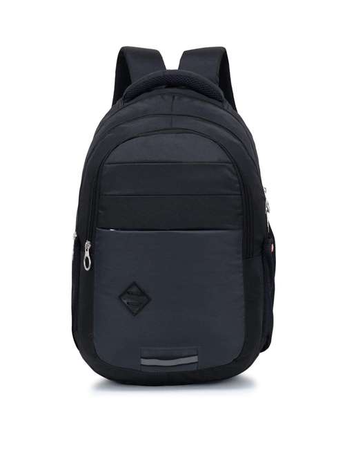 men solid laptop backpack