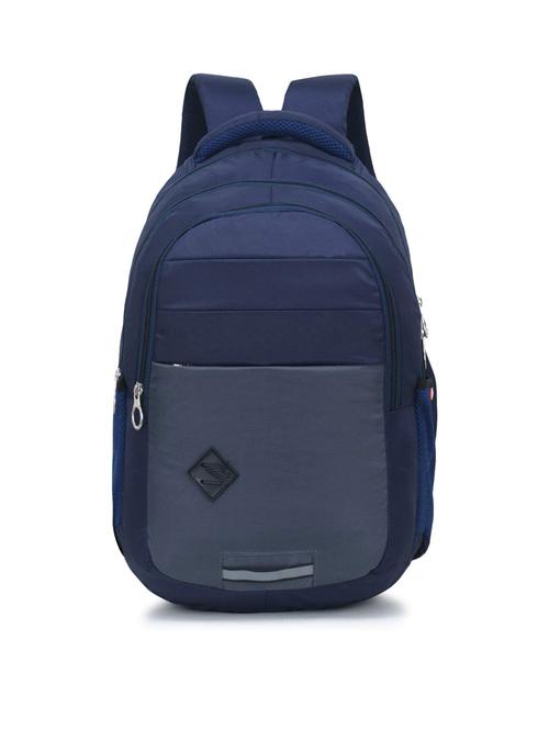 men color block laptop backpack - 21301195 -  Standard Image - 0