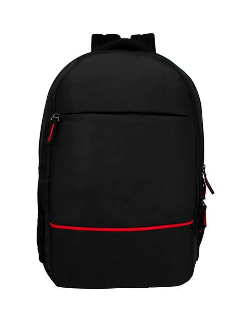 men solid laptop backpack