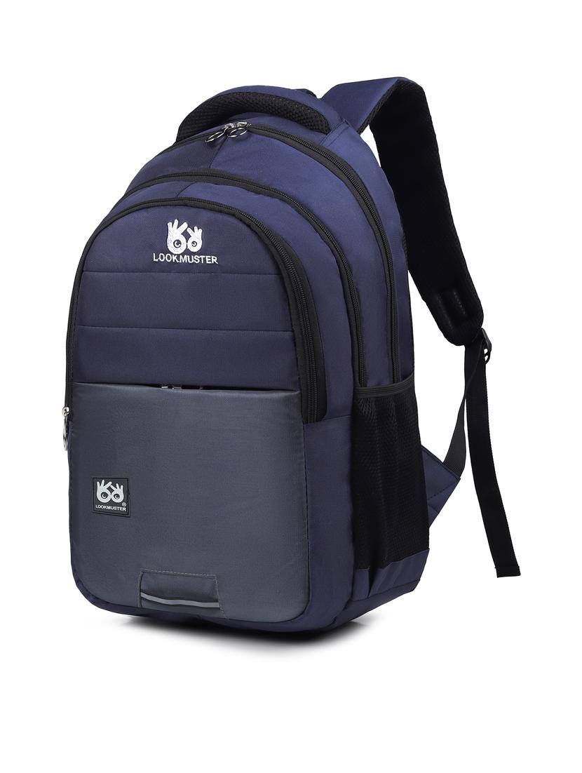 men color block laptop backpack - 21301215 -  Standard Image - 1
