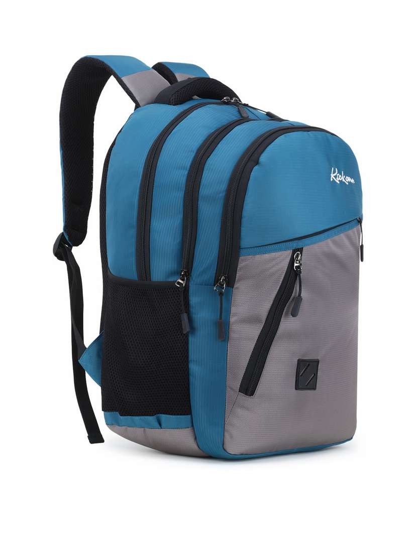 men color block laptop backpack - 21301221 -  Standard Image - 1