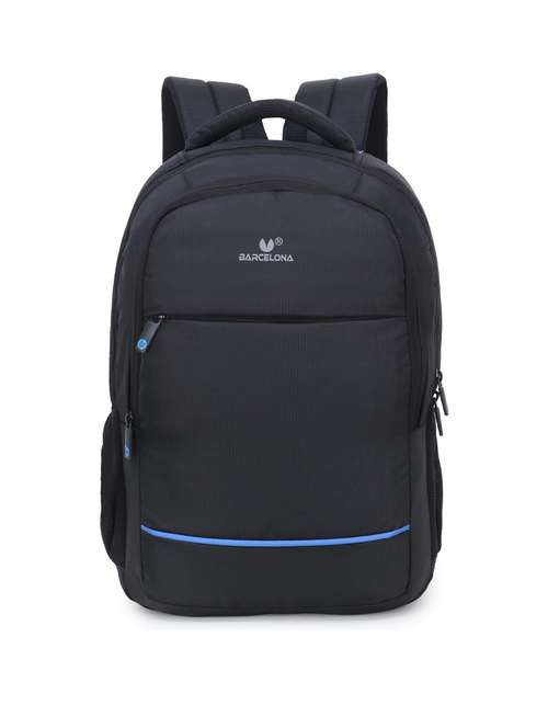 men solid laptop backpack - 21301224 - Standard Image - 0