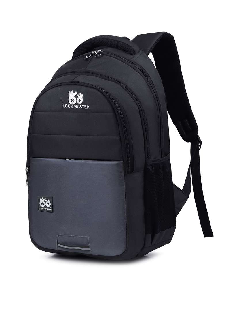 men color block laptop backpack - 21301226 -  Standard Image - 1
