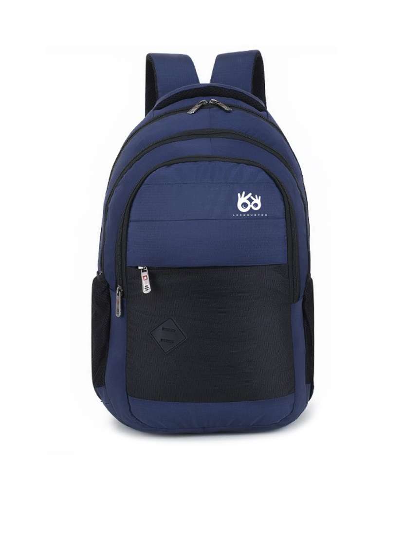 kids navy blue polyester bag