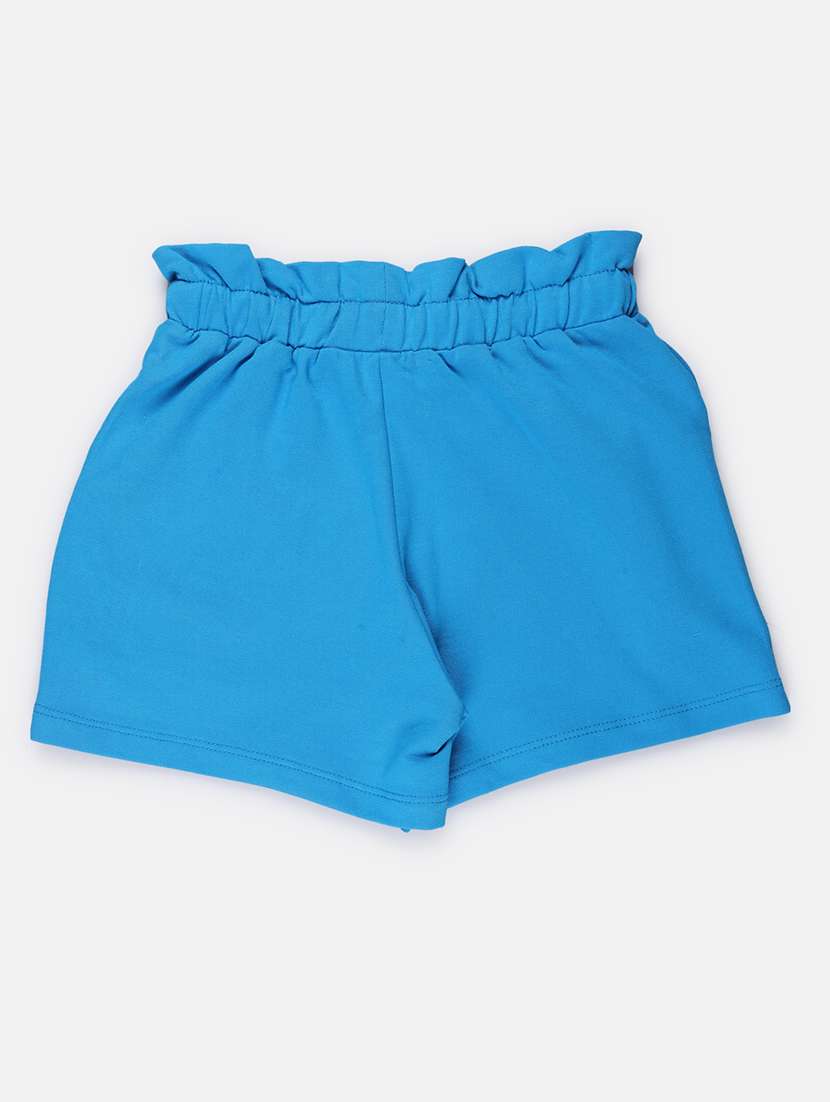 kids blue cotton shorts  - 21304050 -  Standard Image - 1