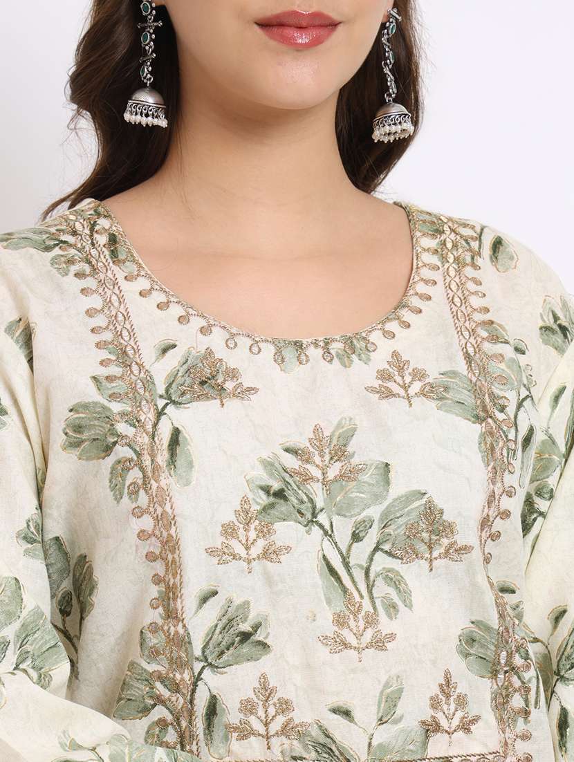 women kurta pant set with dupatta - 21304160 -  Standard Image - 6