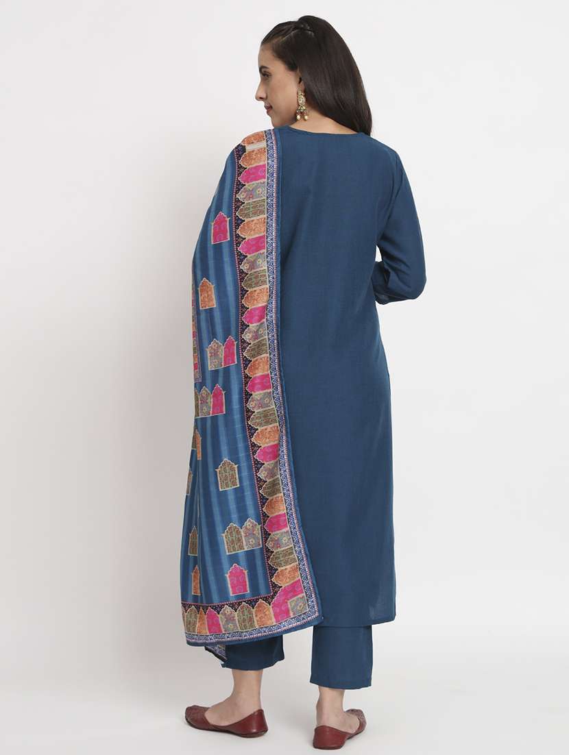 women kurta pant set with dupatta - 21304187 -  Standard Image - 4