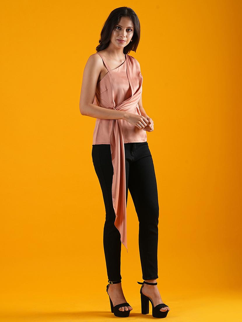 pink solid regular top - 21305267 -  Standard Image - 1