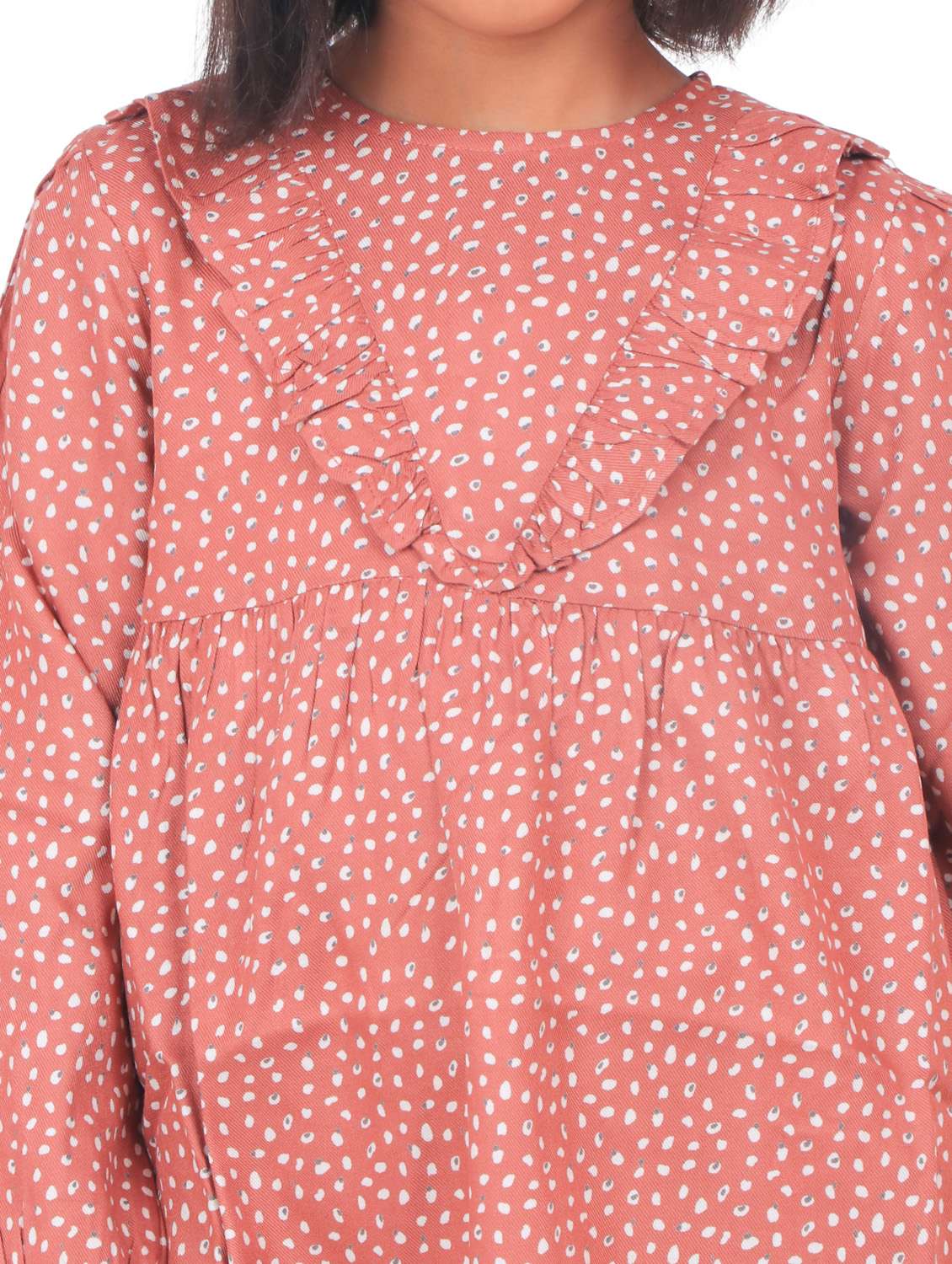 brown cotton frock - 21308251 -  Standard Image - 4