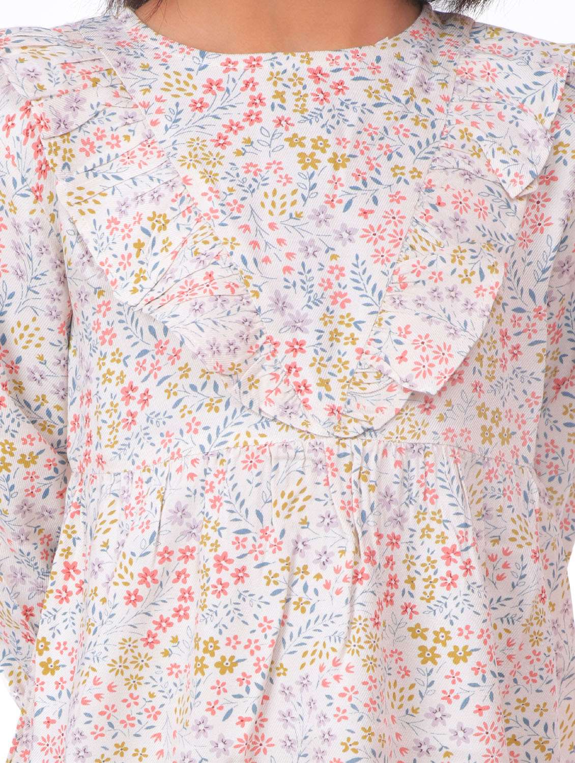 cream cotton dress - 21308255 -  Standard Image - 4