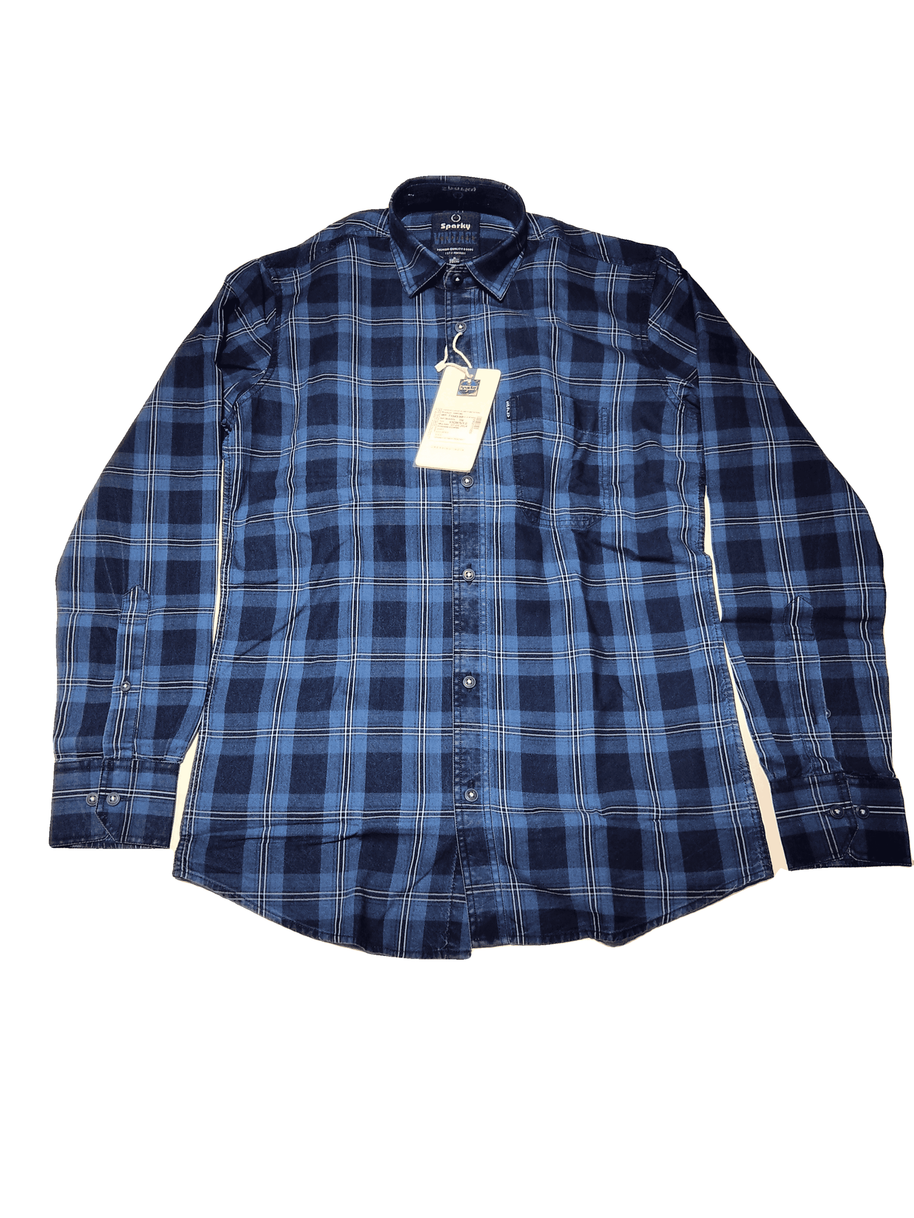 assorted indigo casual shirt - 21308489 -  Standard Image - 1