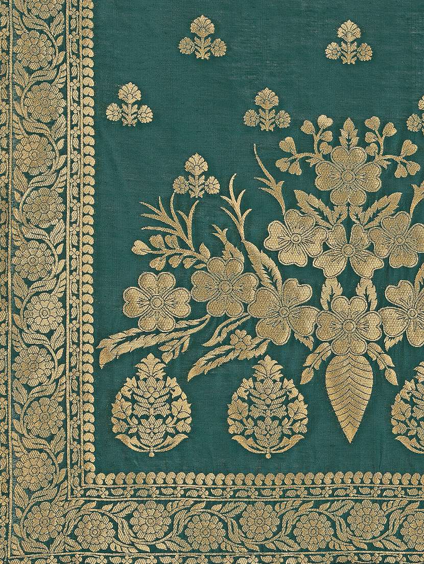 women teal kurta dupatta set - 21308927 -  Standard Image - 4