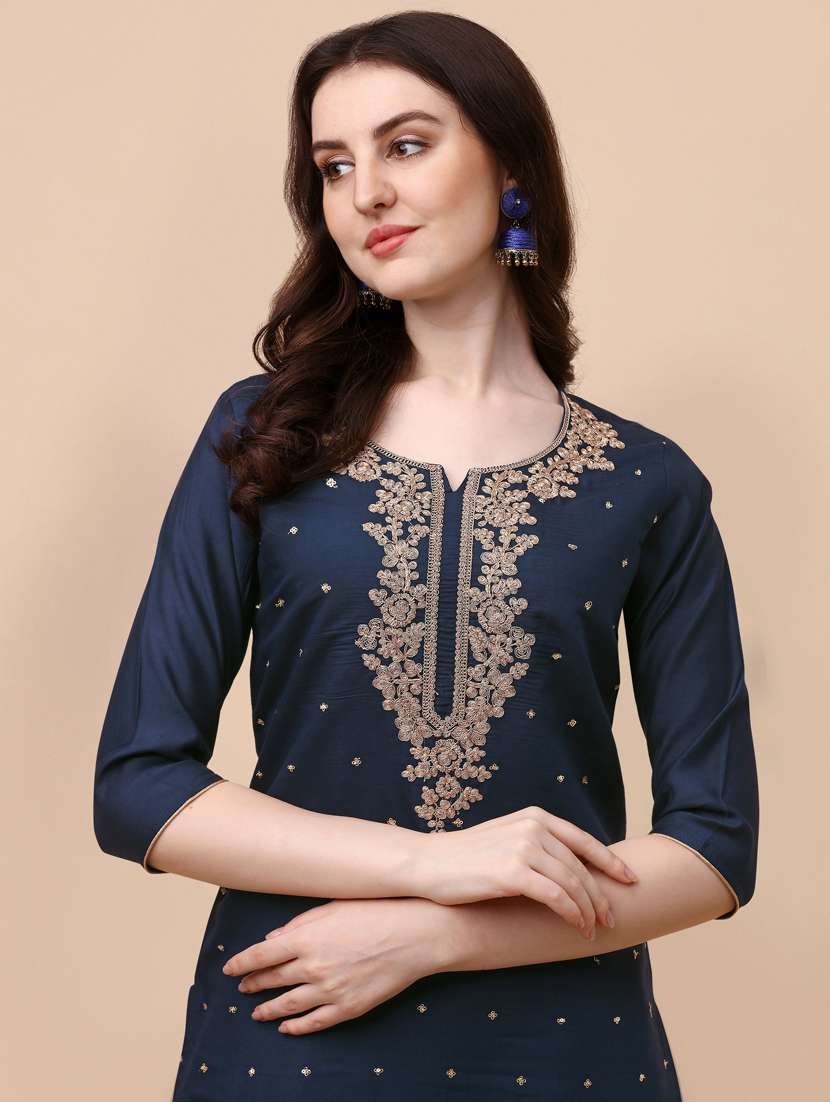women kurta pant set with dupatta - 21309009 - Standard Image - 4