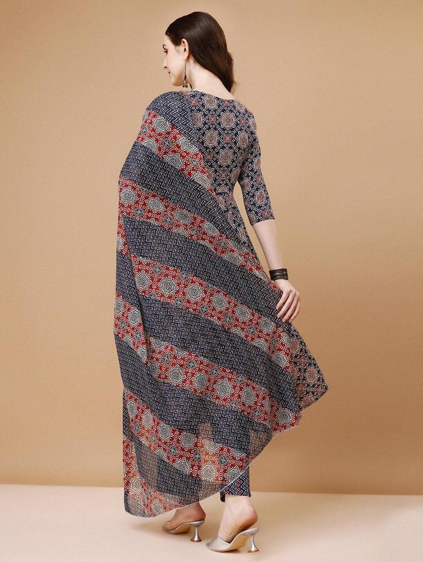women navy blue suit set - 21309190 - Standard Image - 1