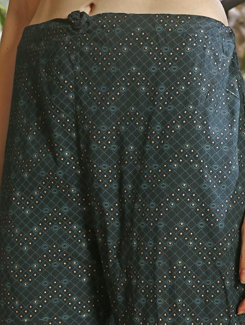 green rayon kurta dupatta set - 21309217 - Standard Image - 4