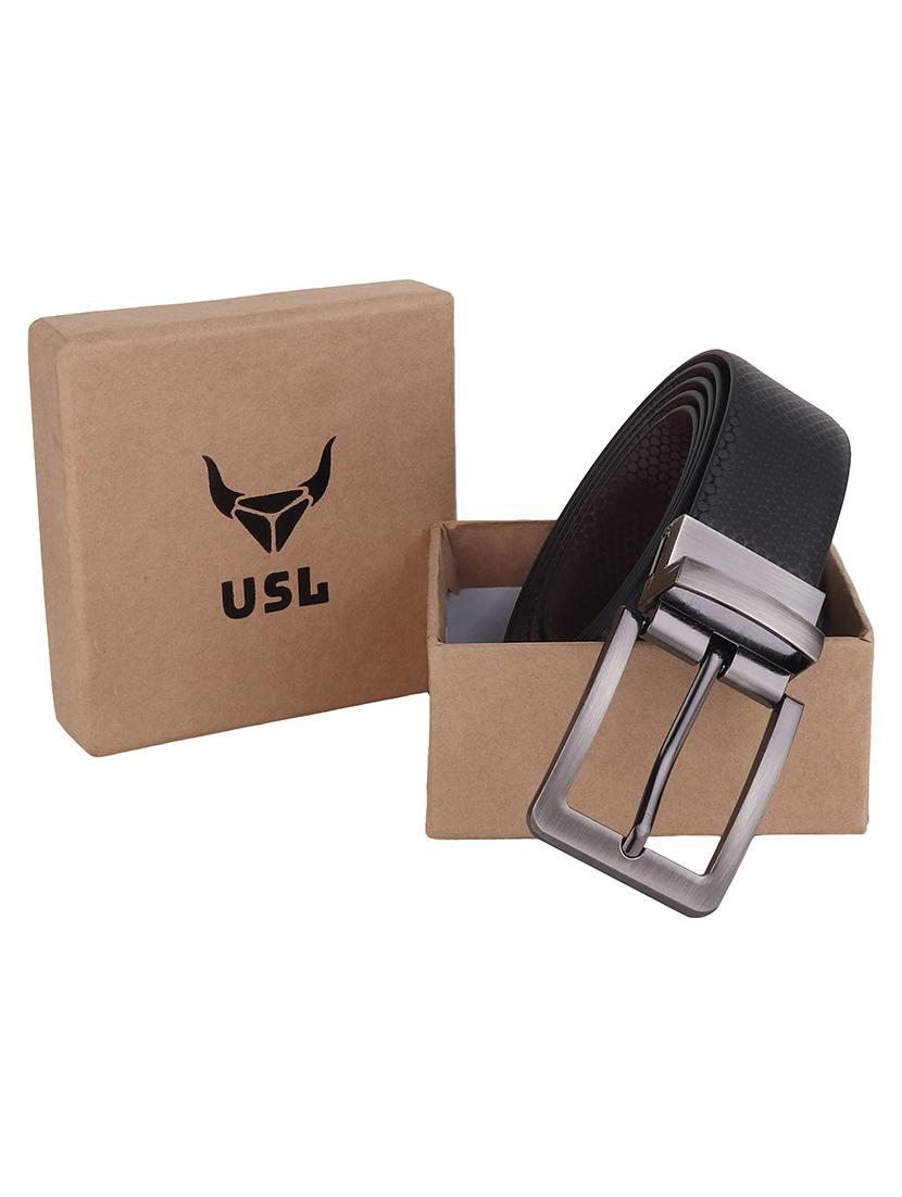 black leather belt - 21313804 -  Standard Image - 1