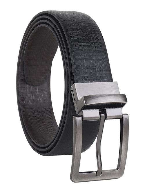 black leather belt - 21313806 - Standard Image - 0
