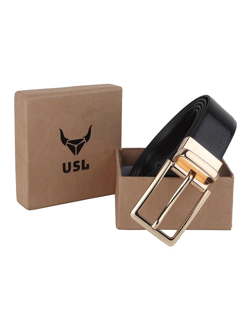 black leather belt - 21313810 - Standard Image - 1